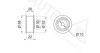 FORD 6177883 Deflection/Guide Pulley, timing belt